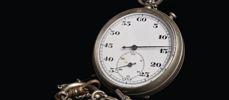 Stopwatch as a symbol for load time and Core Web Vitals