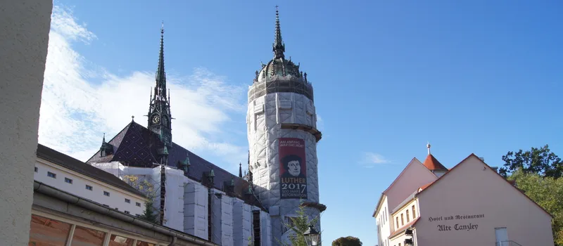 Lutherstadt Wittenberg downtown – local visibility for craftsmen in Saxony-Anhalt