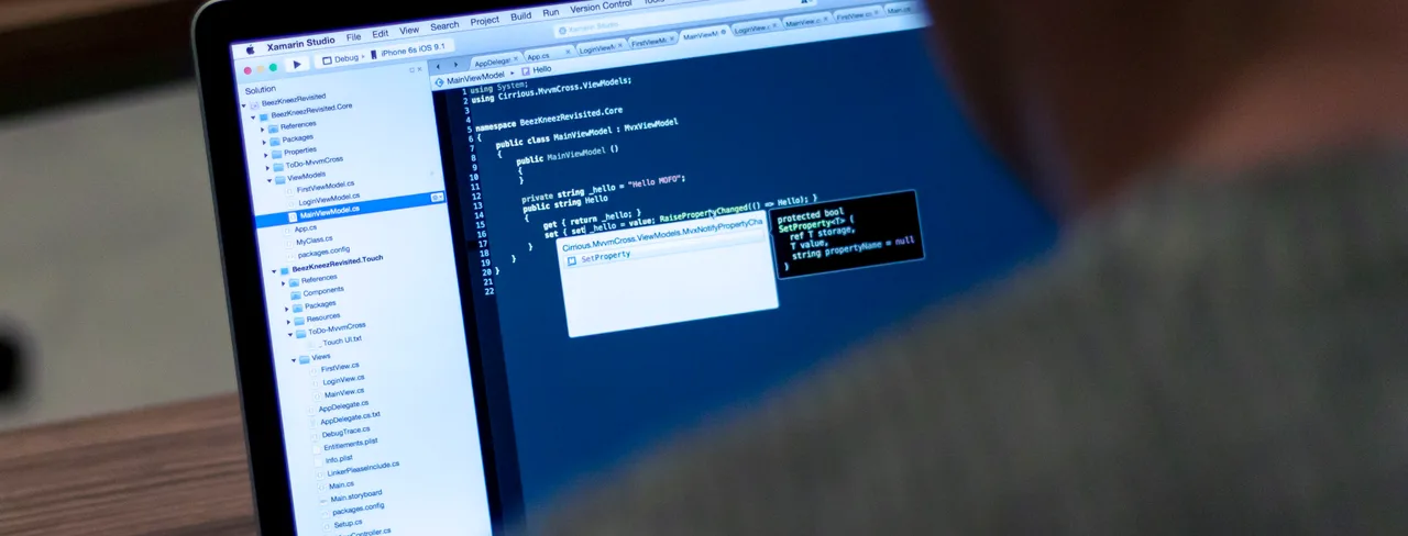Laptop with code on screen – website performance as a revenue driver